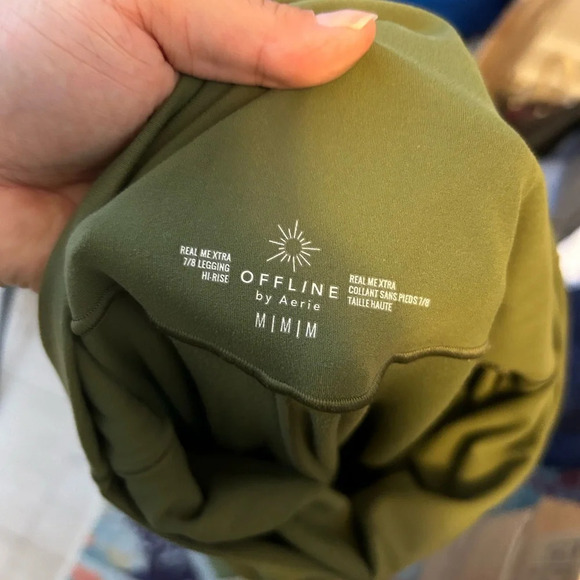 Offline By Aerie Real Me Xtra Hi Rise 7/8 Leggings - Picture 3 of 3